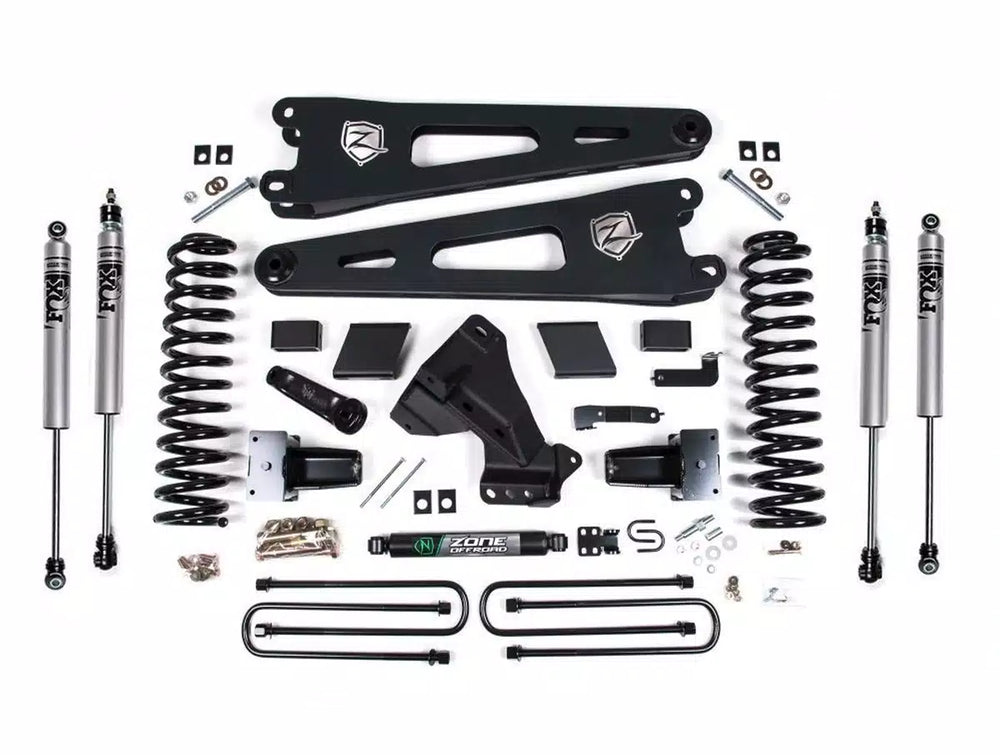 2020 F350 DUALLY 4IN RADIUS ARM SUSPENSION LIFT SYSTEM FOX ADV SHOCKS GAS