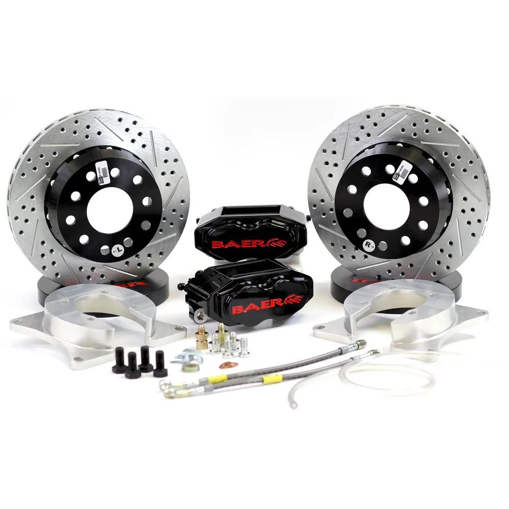 REAR SS4 BRAKE SYSTEM 13IN X .810IN BLACK 2PC