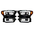 Recon Truck Accessories headlights installed view