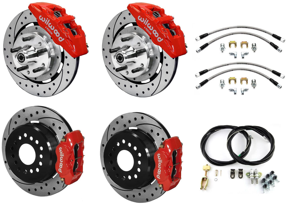 Wilwood red auto part