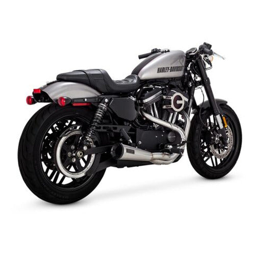Vance & Hines HD Sportster 04-13 SS 2-1 Black Full System Exhaust