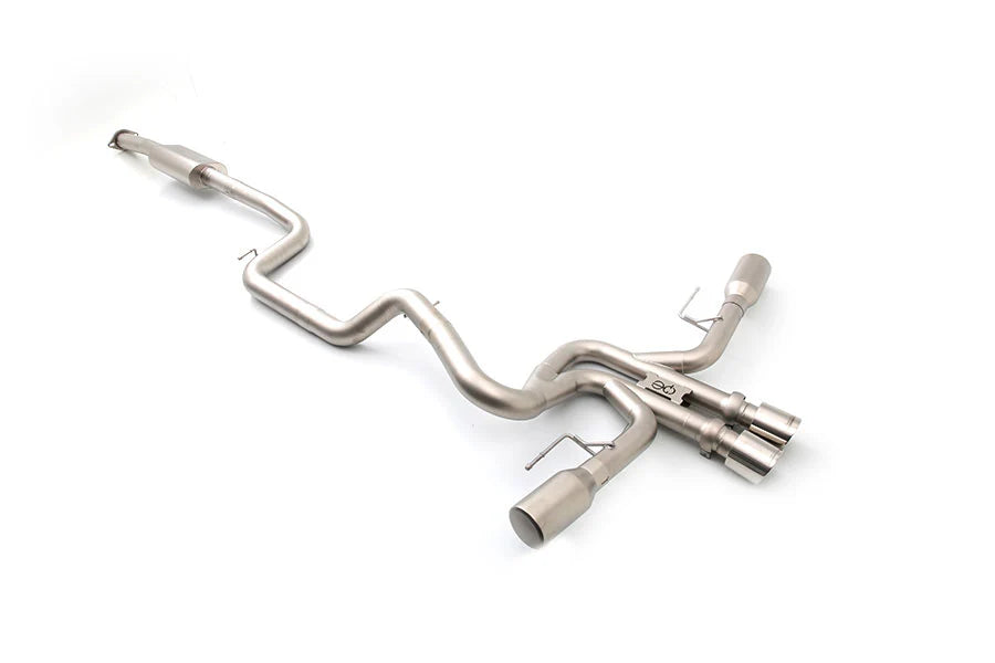 cp-e Austenite Dual Cat Back Exhaust Ford Focus ST 2013
