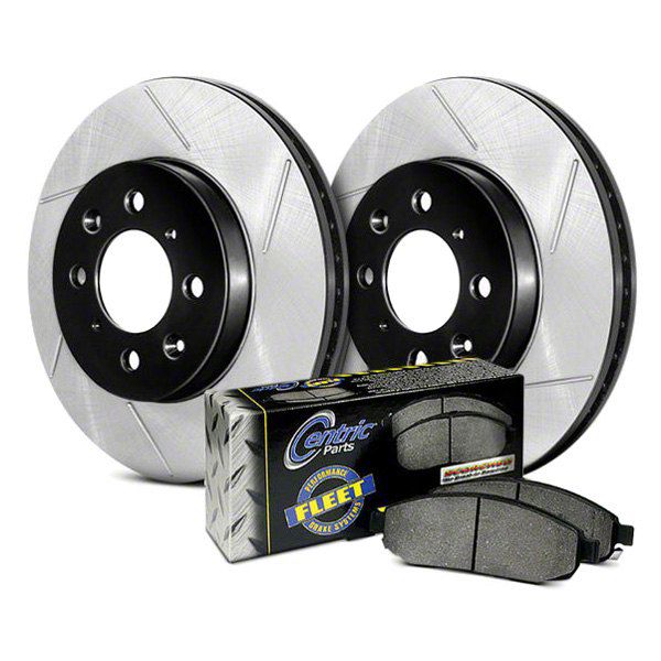 TRUCK AXLE PACK, SLOTTED, 4 WHEEL
