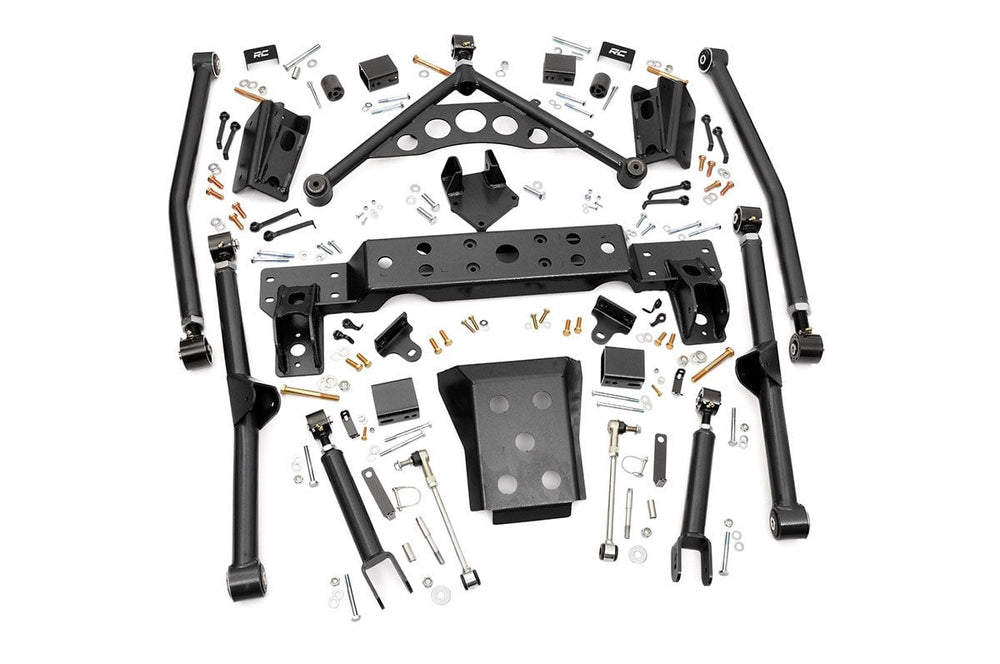 1x 1908BOX5 1x 1908BOX1 1x 1908BOX6 1x 1908BOX7 Long Arm Upgrade Kit 4 Inch Lift Jeep Grand Cherokee WJ (99-04)