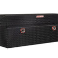 SADDLE BOX ALUM FULL DEEP TEXTURED MATTE BLK 14.2 CU FT