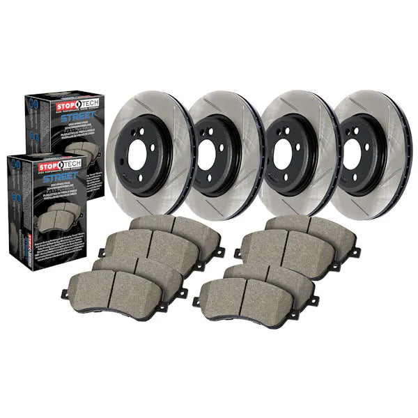 Street Axle Pack Slotted; Frt & RR