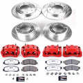 Power Stop 2011 Ford F-350 Super Duty Z23 Evolution Kit w/ Calipers - Front and Rear
