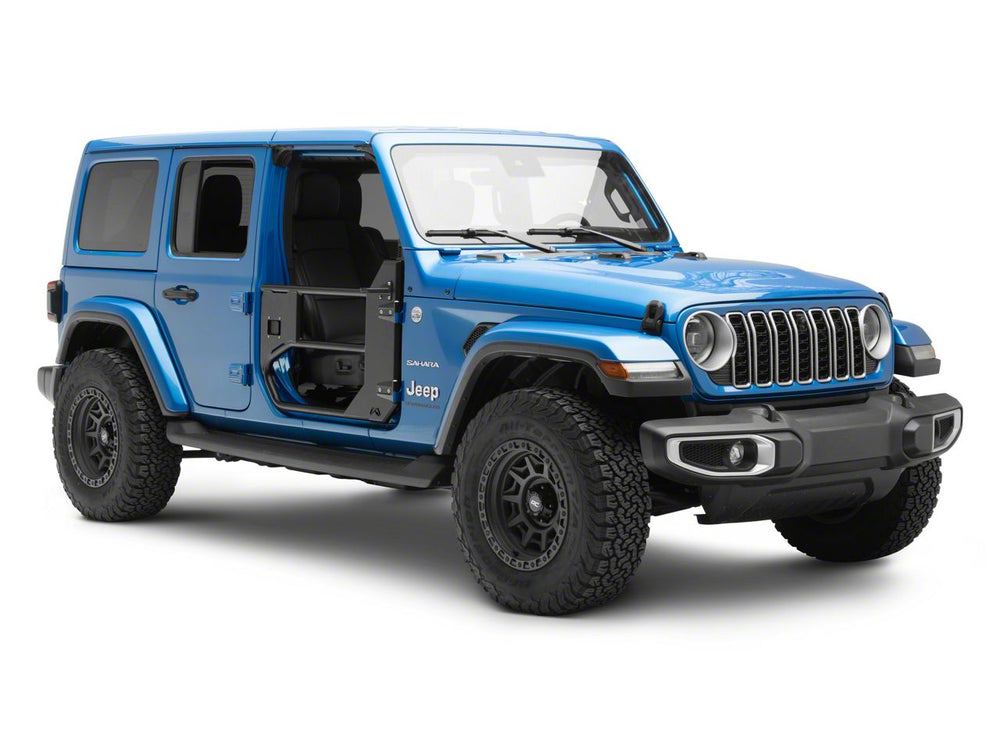 18C JL 4DOOR; FRONT DOOR; RATTLE RESISTANT NONLOCKING DOOR HANDLES
