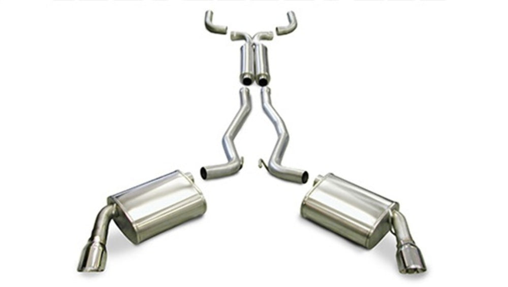 CORSA Performance polished cat-back exhaust
