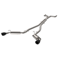 20102013 CHEVROLET CAMARO SS 6.2L QTP AR3 CAT BACK BLACK TIPS