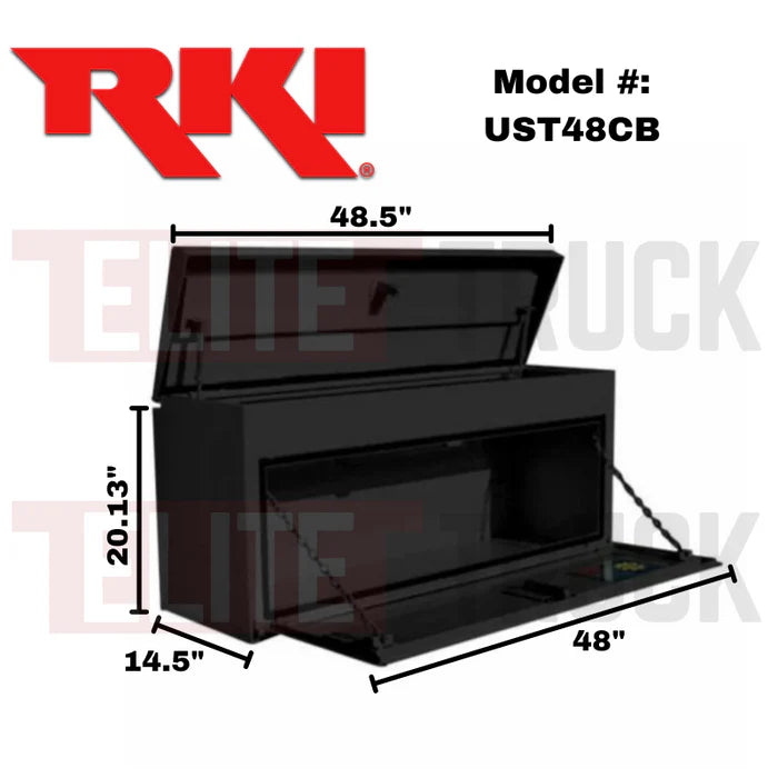 48 STEEL UPPER SIDE TOP OPENING BOX BLK
