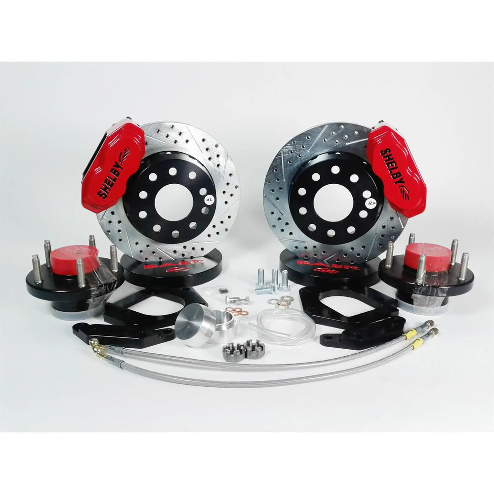11 SS4 Brake Sys Frt Red 62-69 Ford