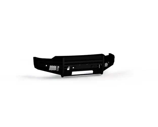 20C CHEVROLET 2500/3500 VAQUERO FRONT NONWINCH BUMPER TEXTURE BLACK