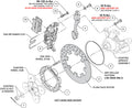 Wilwood auto part close-up