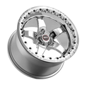 Weld S71 15x11.33 / 5x115 Conical Lug / 6.5in BS Black Wheel 3.18in ID (Medium) - Single Beadlock