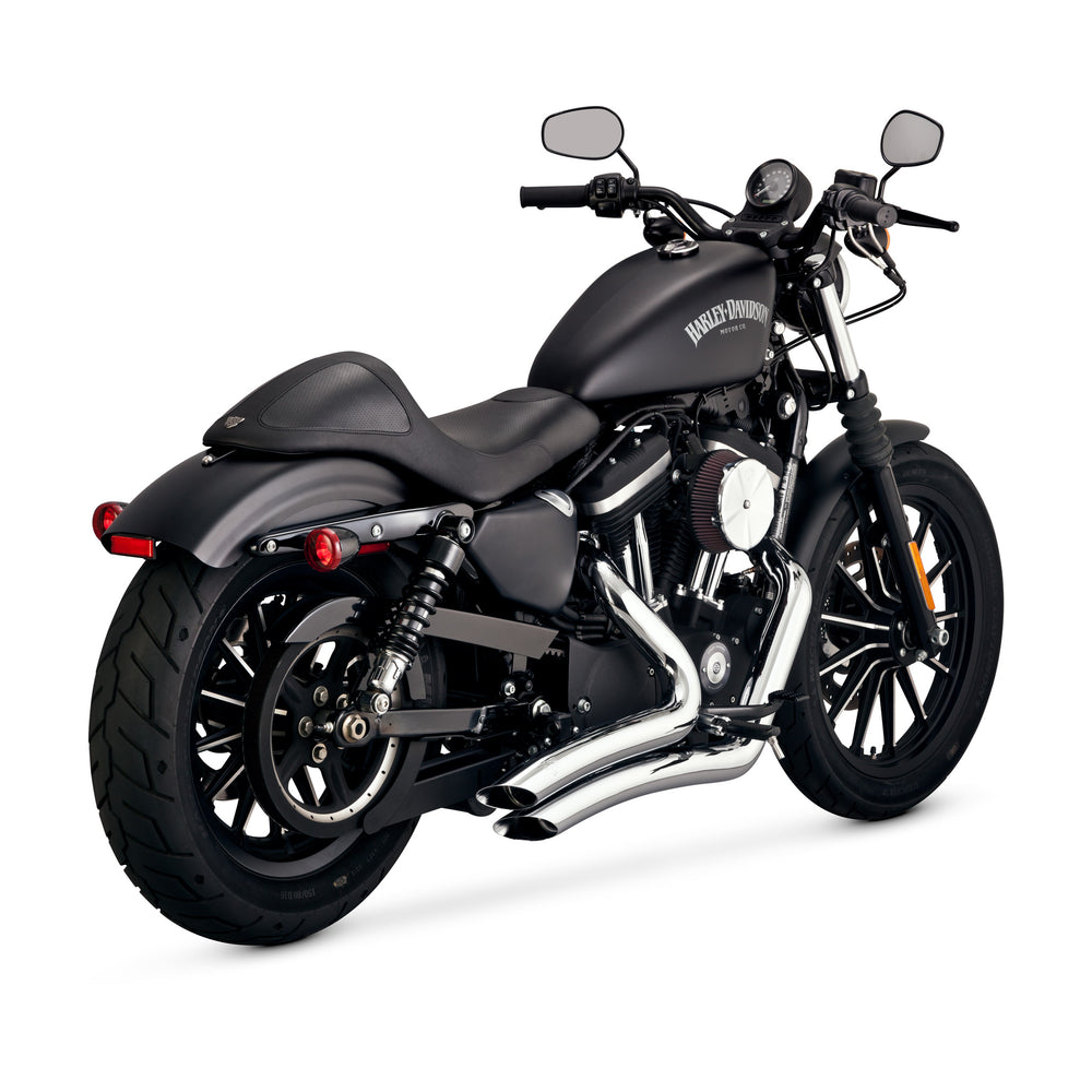 Vance & Hines HD Dresser 17-22 Big Radius 2-2 Black Full System Exhaust