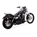 Vance & Hines HD Dresser 17-22 Big Radius 2-2 Black Full System Exhaust