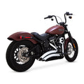 Vance & Hines HD Dresser 17-22 Big Radius 2-2 Black Full System Exhaust