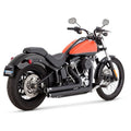 Vance & Hines HD Softail 86-17 Big Shots Staggered Chrome PCX Full System Exhaust
