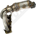 MANIFOLD CONVERTER - CARB COMPLIANT