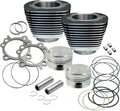 S&S Cycle 84-99 BT 88in 3 5/8in Big Bore Cylinder & Piston Kit - Natural