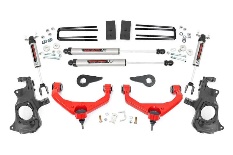 3.5 Inch Knuckle Lift Kit V2 w/ Overloads Chevy/GMC 2500HD/3500HD (11-19)