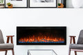 60IN SPECTRUM SLIMLINE WALL MOUNT/RECESSED ELEC FIREPLACE (4IN DEEP56IN X 12IN VIEWING)
