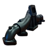 Diesel Power Source ISX15 / X15 Stock Non-EGR Exhaust Manifold Kit - Painted 1200 degrees - MAN1016