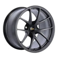 BBS RI-A 18x10 5x130 ET58 CB71.6 Matte Graphite Wheel -82mm PFS/Clip Required