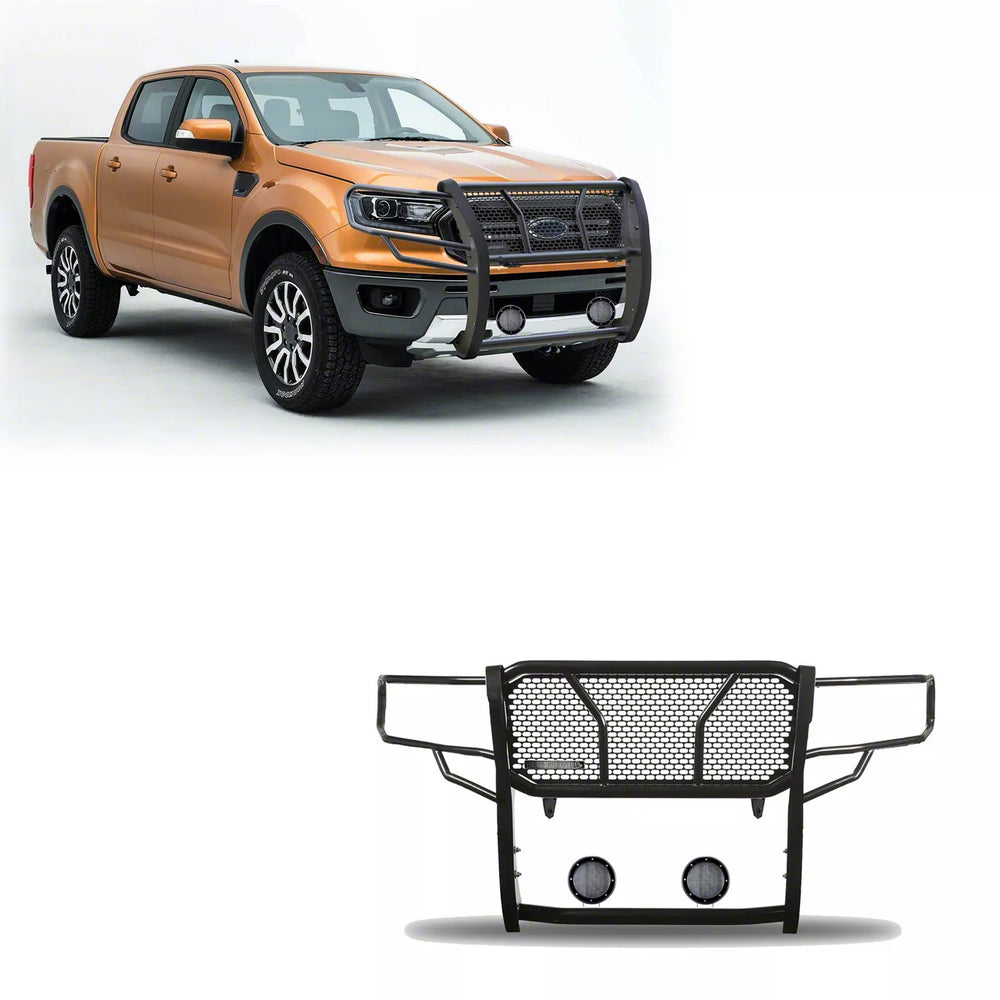 BLK RUGGED HD GRILLE GUARD KIT