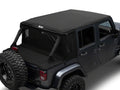 07-18 Wrangler JK 4Dr Halftop Soft Top