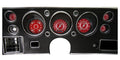 70-72 CHEVEL V8 RED STEEL 3-GA SET-LS