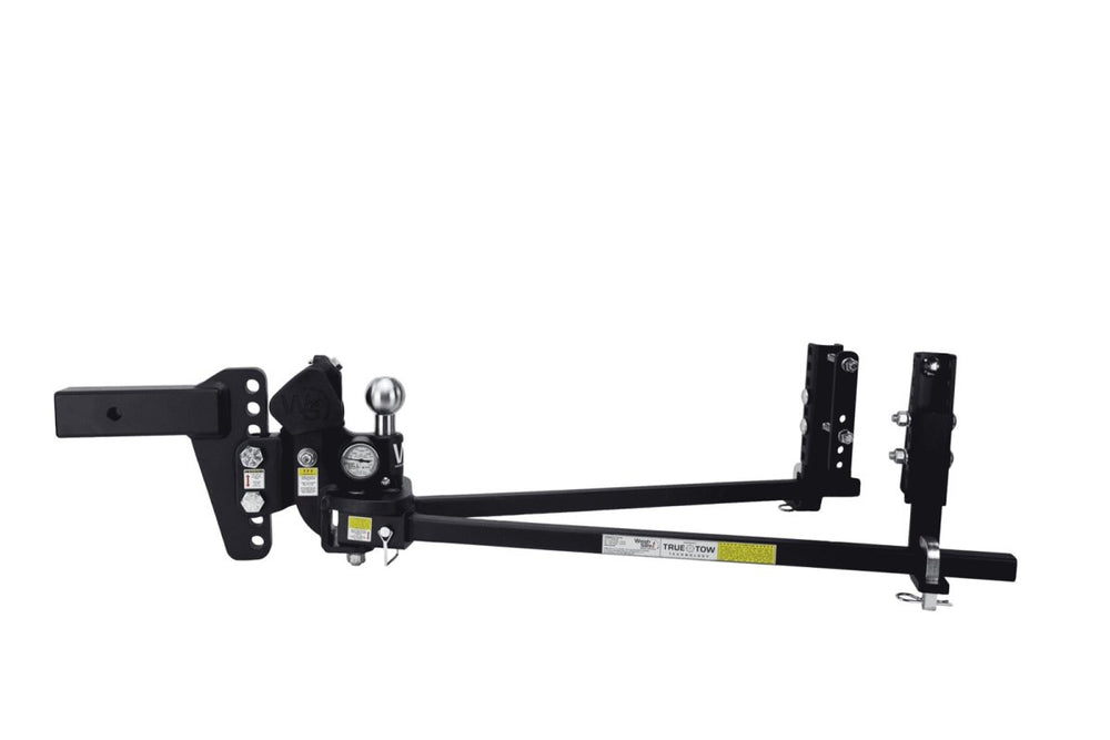 TRUE TOW HEAVYWEIGHT WEIGHT DISTRIBUTION HITCH 8IN DROP 2.5IN SHANK RATED 22K GTWR