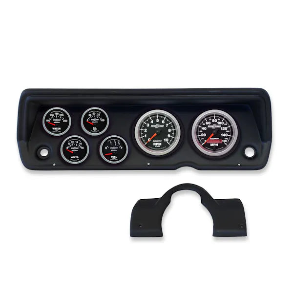DIRECT FIT DASH KIT CAMARO 79-81 TACH MPH FUEL OILP WTMP VOLT SPORT-COMP II