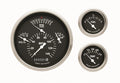 57 CHEVY 6 GAUGE SET BLACK-GM
