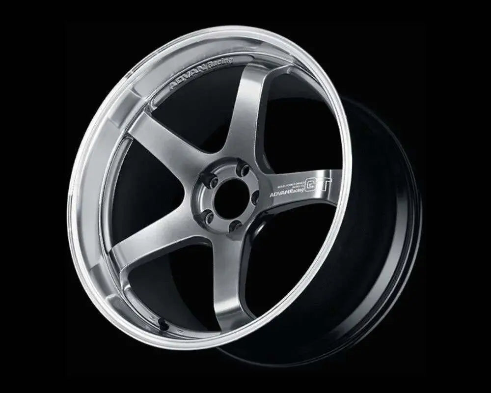 Advan GT Premium Version 19x10 +32 5-120 Machining & Hyper Platinum Black Wheel
