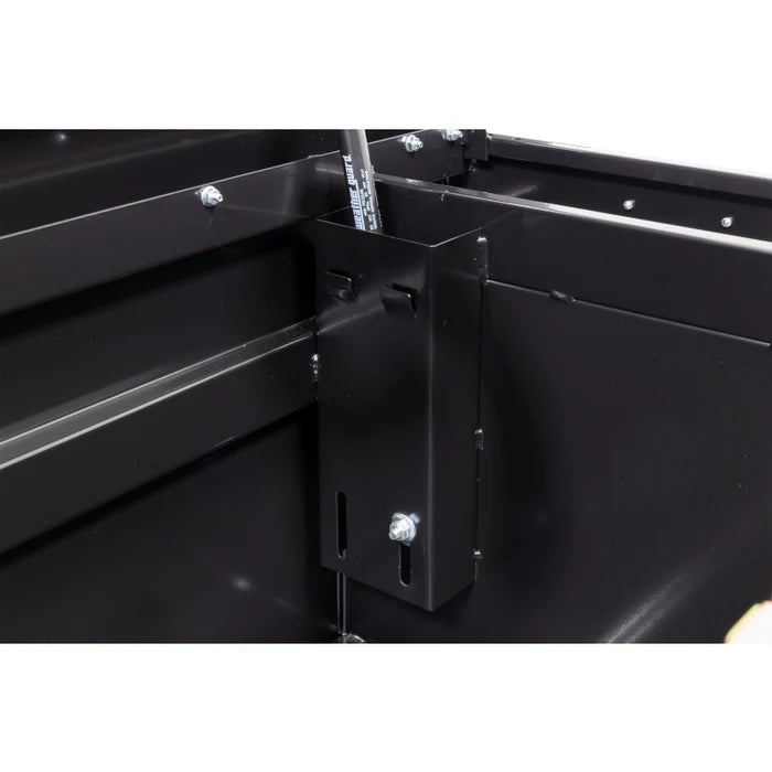 SADDLE BOX STEEL FULL LOW PROFILE GLOSS BLACK 11.0 CU FT