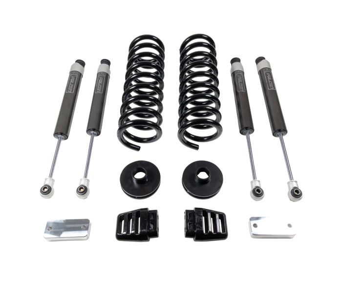RLS - 3 coil lift kit - front coils and rear spacers radius arm drop brackets Falcon shocks Fits Dodge Ram 2500 2019-2024