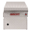 SADDLE BOX ALUMINUM FULL STANDARD CLEAR 11.0 CU FT