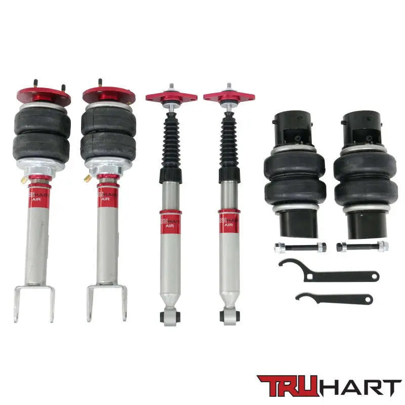 300 / Charger / Challenger (RWD) 2005 Incl Upper Mounts adjustable lower mounts (Double bellow air springs)