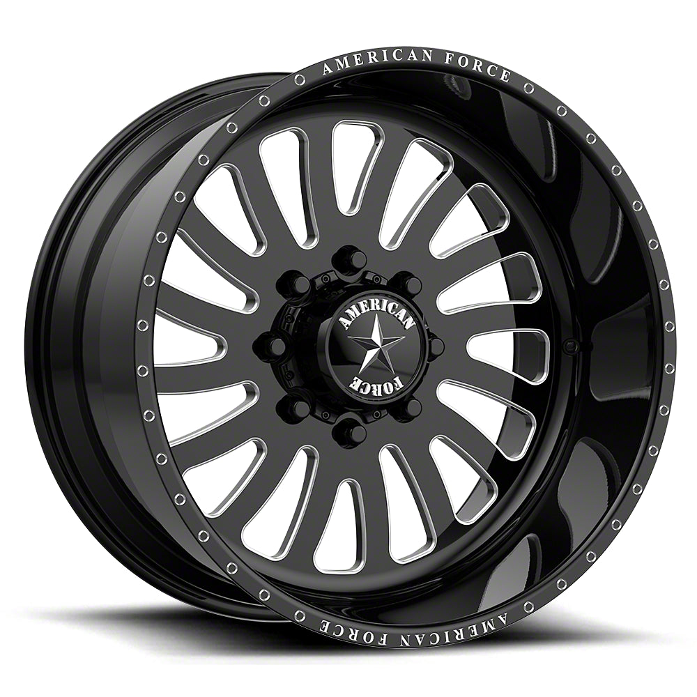 AW74 22X12 8X180 G-BLK MACH -40MM