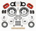 Wilwood Dynapro Dust-Boot Front Kit 11.00in Drilled 1965-1969 Mustang Disc & Drum Spindle
