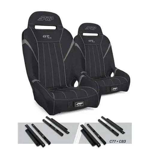 PRP GT/S.E. Suspension Seats Kit for Polaris General, RZR S 900, 900 Trail, Trail, XP 1000, Turbo, T