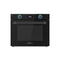 CHEF COLLECTION RV BUILTIN GAS OVEN W/LED KNOBS & DIGITAL DISPLAY2 CU.FT MIDNIGHT GLASS
