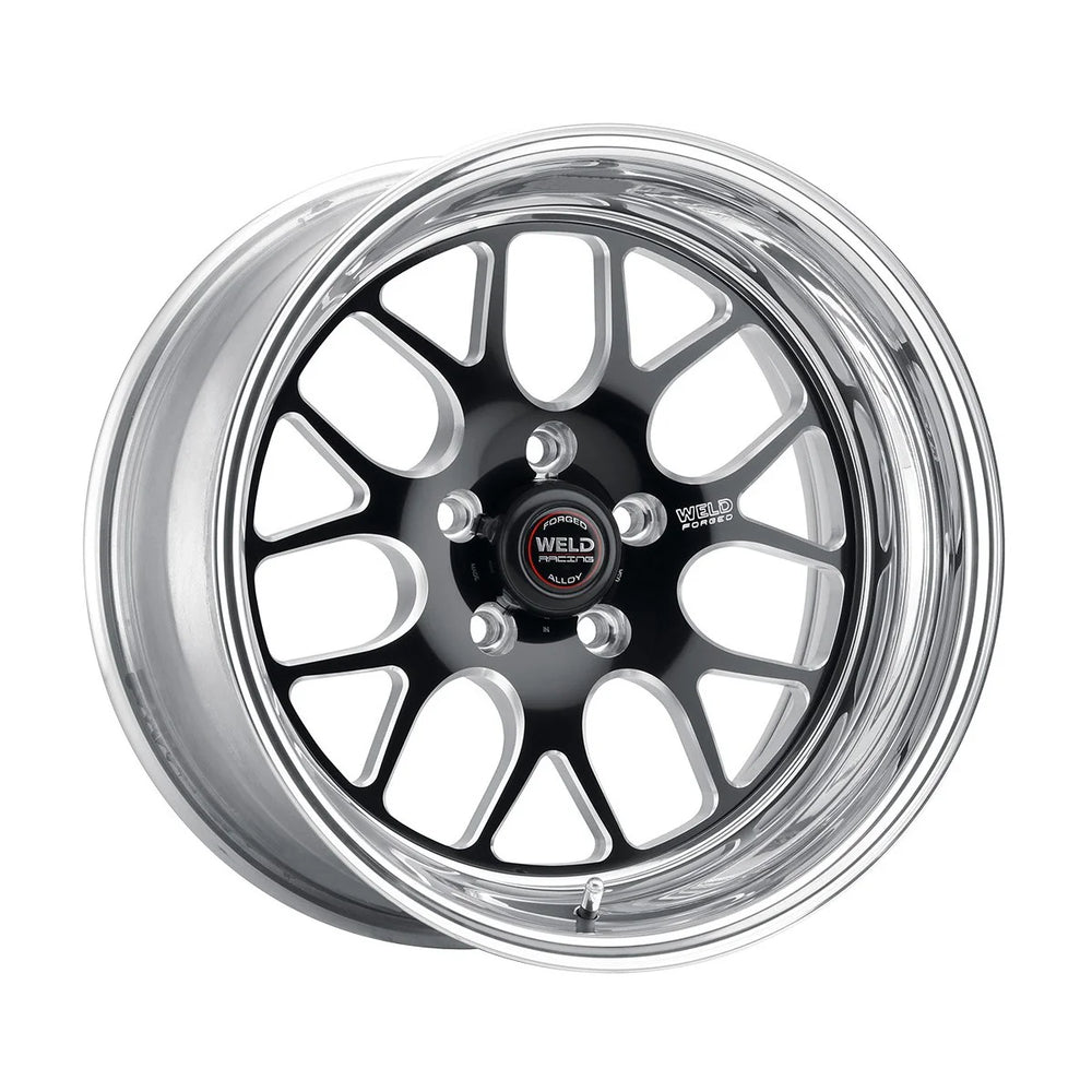 Weld S76 20x10.5 / 5x5 BP / 7.8in. BS / 50mm Offset Black Wheel (High Pad) - Non-Beadlock