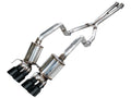 AWE Tuning 09-13 Chevrolet Corvette 6.2L Track Edition Axle-back Exhaust w/ Chrome Silver Tips