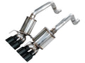 AWE Tuning 09-13 Chevrolet Corvette 6.2L Track Edition Axle-back Exhaust w/ Chrome Silver Tips