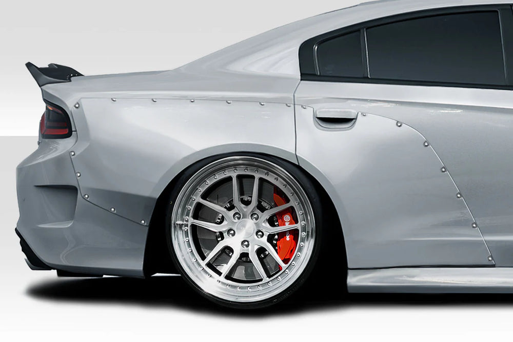 2015-2023 Dodge Charger Duraflex SKS Wide Body Rear Fender Flares ( 110mm) - 4 Piece