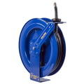 SUPREME DUTY SPRING REWIND HOSE REEL FOR FUEL: EZCOIL SAFETY SYSTEM 3/4IN I.D. 50FT HOSE 300 PSI