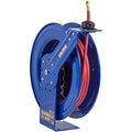 SUPREME DUTY SPRING REWIND HOSE REEL FOR FUEL: EZCOIL SAFETY SYSTEM 3/4IN I.D. 50FT HOSE 300 PSI